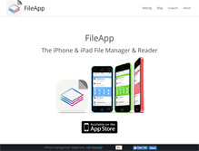 Tablet Screenshot of fileapp.com